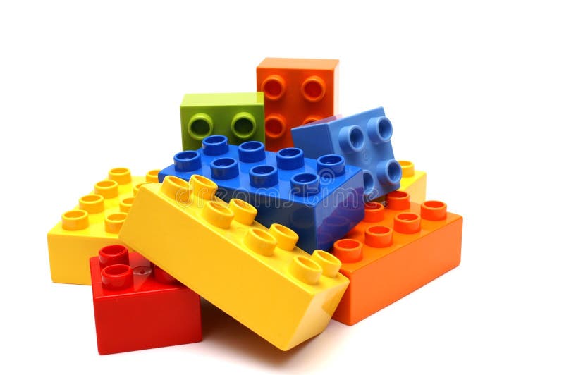 Bloques de Lego imágenes de archivo libres de regalías Bloques de Lego imágenes de archivo libres de regalías