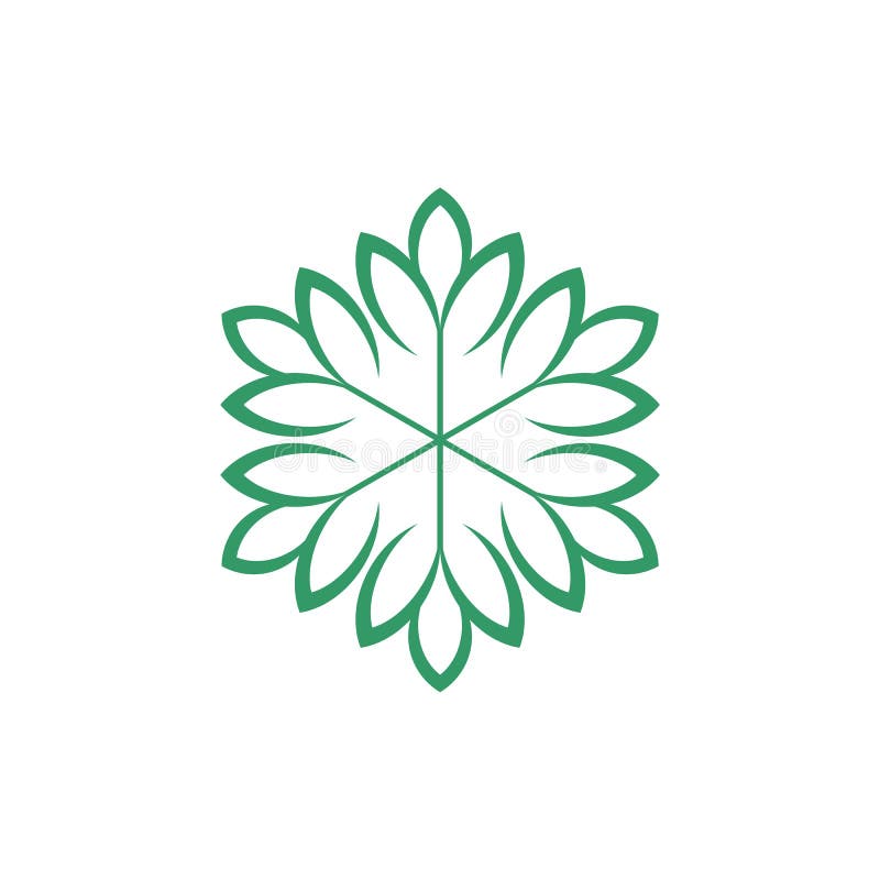 Blossom Flower Petals Logo Template Illustration Design. Vector EPS 10