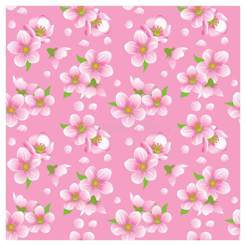 blossoming безшовная текстура бесплатная иллюстрация blossoming безшовная текстура бесплатная иллюстрация