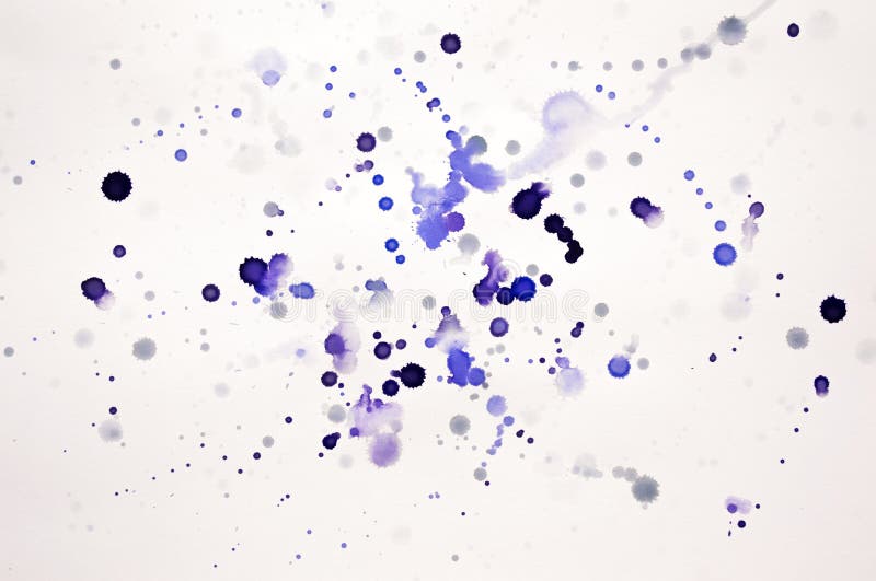 Blots on white paper royalty free stock photos Blots on white paper royalty free stock photos