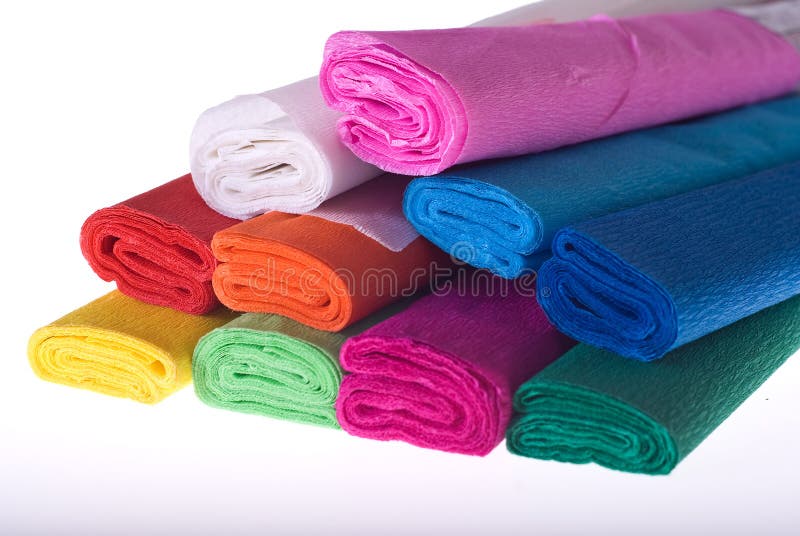 Blotting paper stock photo. Image of blue, colour, roll 7669424