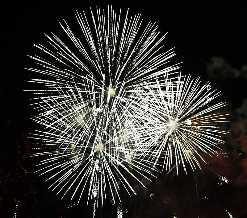 A Blow Up The Beach fireworks finale stock photos A Blow Up The Beach fireworks finale stock photos