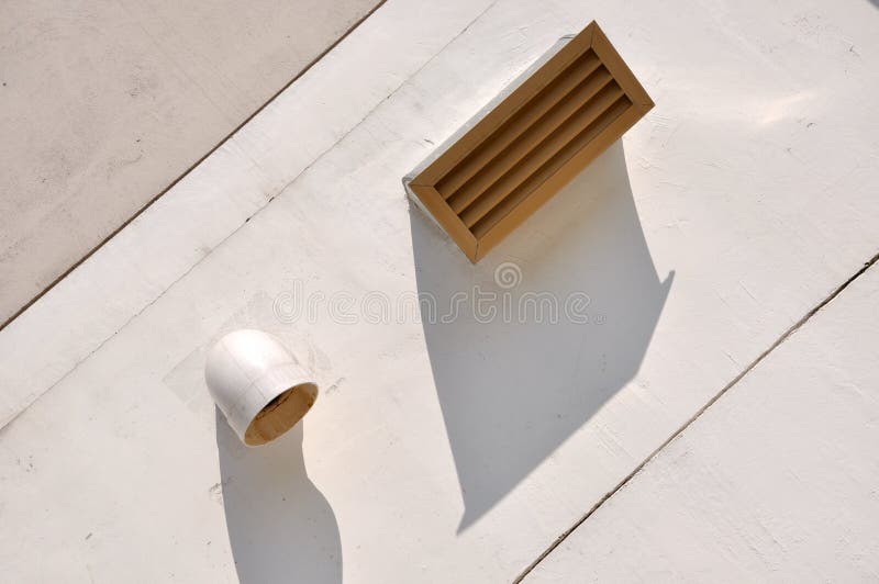 Blowhole in quadrate and round shape, with its shadow on wall, shown as interesting shape of the different hole and shadow in composition. Blowhole in quadrate and round shape, with its shadow on wall, shown as interesting shape of the different hole and shadow in composition.