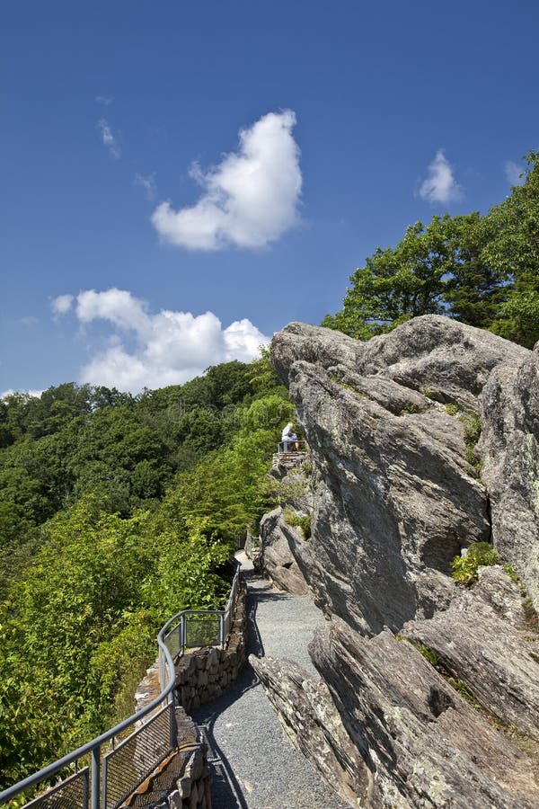 Blowing Rock in North Carolina Stock Image Image of johns, river