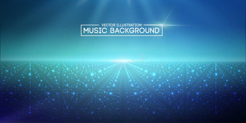 Blu astratto del fondo di musica L'equalizzatore per musica, mostrante le onde sonore con musica ondeggia, equalizzatore del fond illustrazione vettoriale Blu astratto del fondo di musica L'equalizzatore per musica, mostrante le onde sonore con musica ondeggia, equalizzatore del fond illustrazione vettoriale