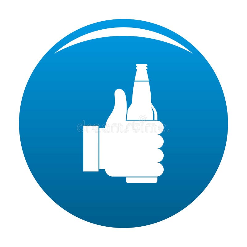 Blu dell'icona della birra royalty illustrazione gratis Blu dell'icona della birra royalty illustrazione gratis