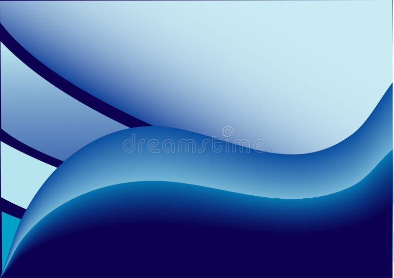 Blue abstract