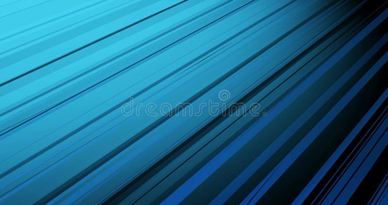 Blue Abstract Animation with Diagonal Lines vector illustration