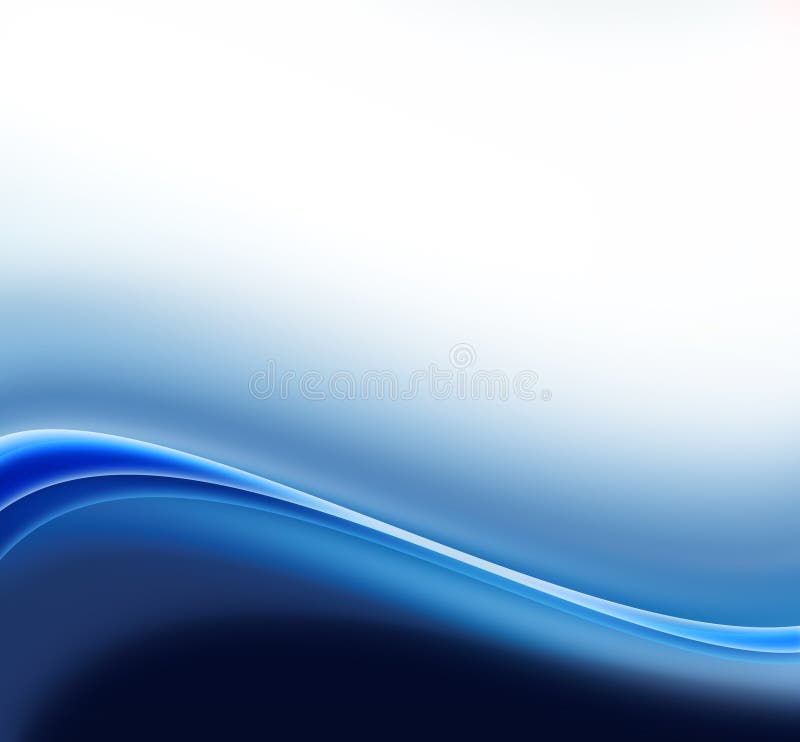Azul tono abstracto ondas.