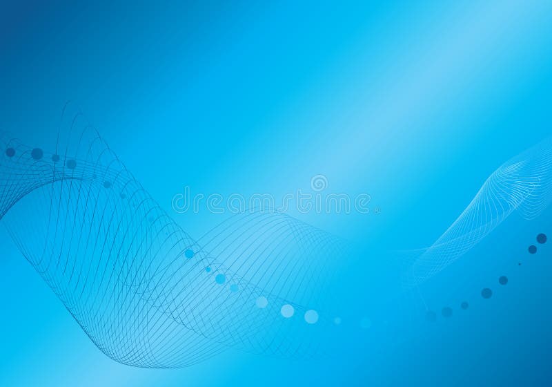 Blue abstract background royalty free illustration