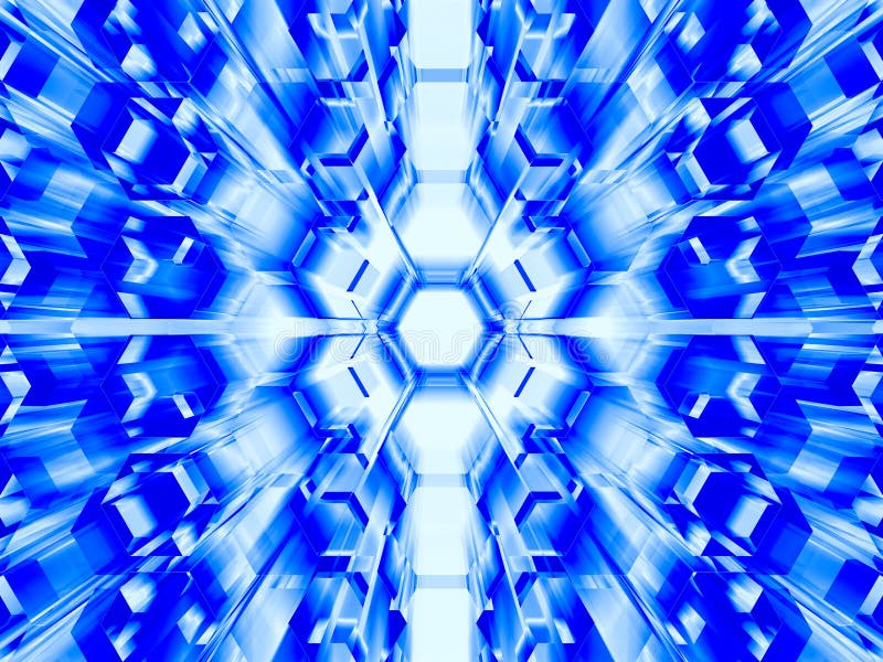 Blue abstract background stock illustration. Illustration of