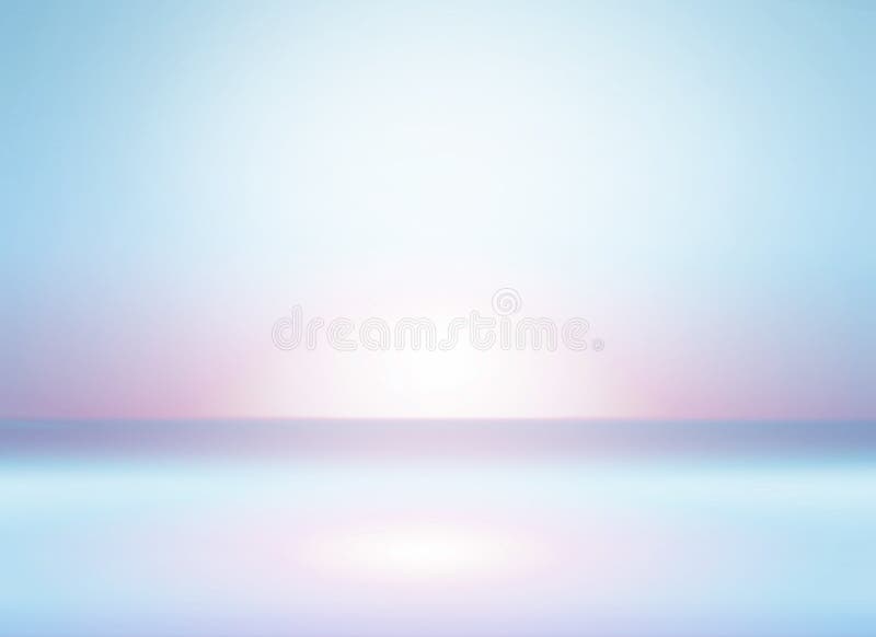 Blue abstract background blurred. empty white light gradient studio room. used for background and display or montage product vector illustration