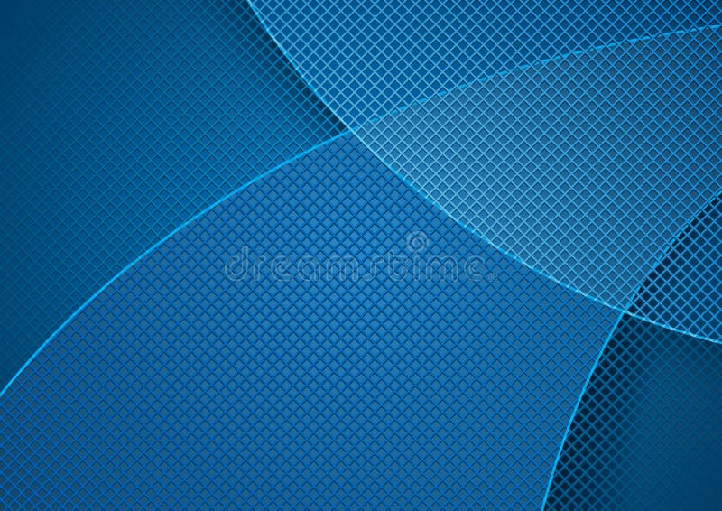 Blue Abstract Background with Grid Pattern stock illustration Blue Abstract Background with Grid Pattern stock illustration