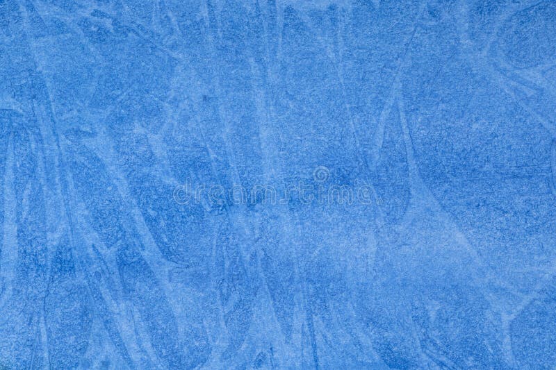 Blue Abstract Background: Watercolor Drawing of Frost Stock Image
