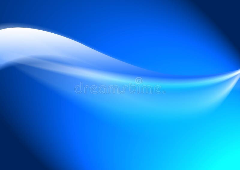 Blue abstract composition