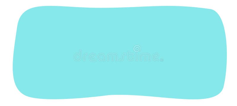 Blue abstract shape fun comic design for fluid liquid web banner frame and picture with copy space text modern simple curve