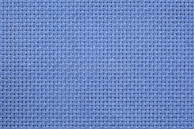 Blue Aida Cloth stock photo. Image of cloth, woven, abstract