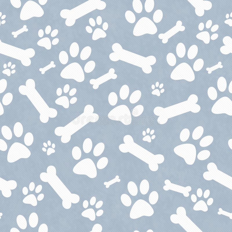 blue dog paw print clip art