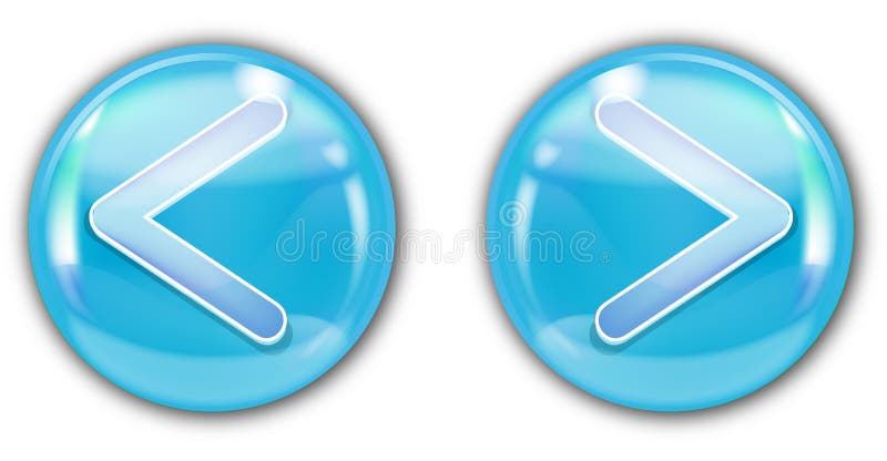 Blue aqua button