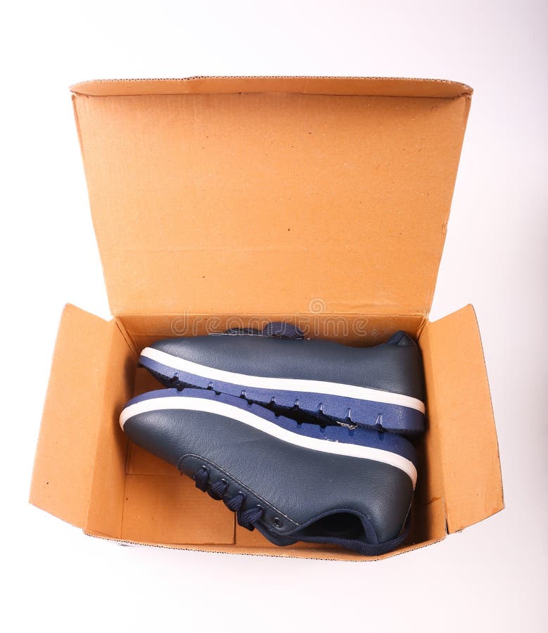 Blue Athletic Shoe in box