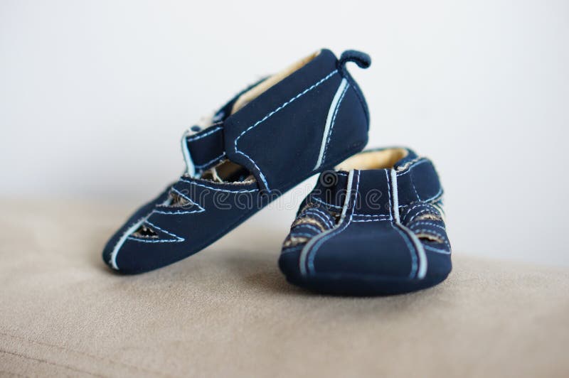 Blue baby shoes stock image. Image of shoes, footwear 40757857
