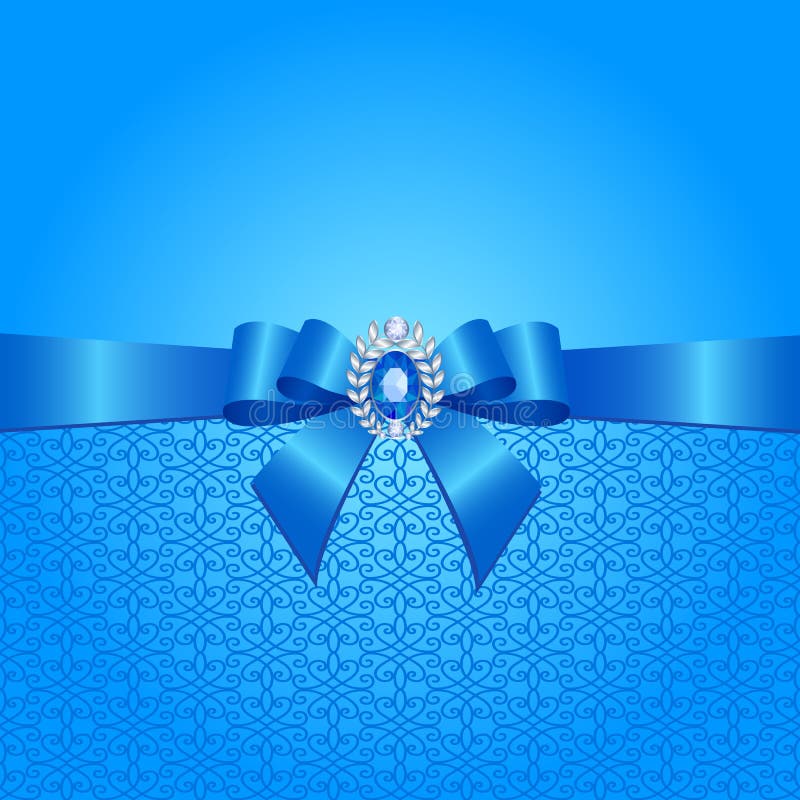 Blue background stock vector. Illustration of jewellery - 51460380