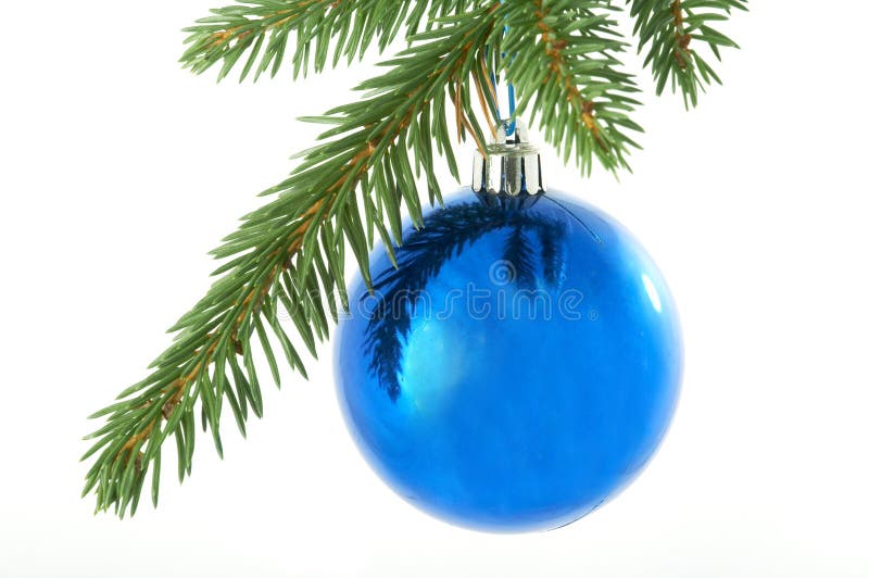 Blue balls , christmas