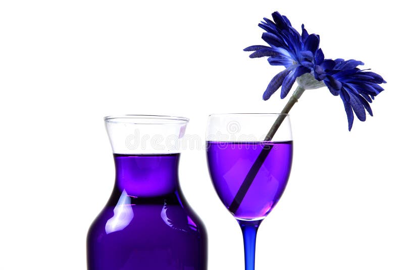 Blue-berry party drink