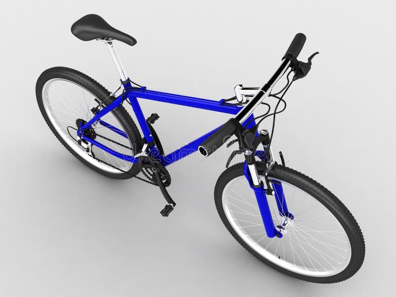 Blue bike