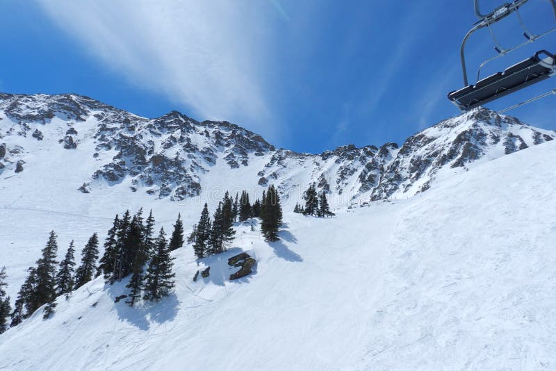 Blue Bird at A-Basin; Arapahoe Basin, Summit County, Front Range, Colorado