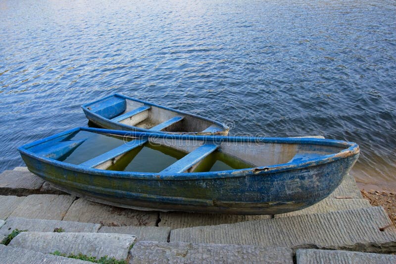 Blue boat