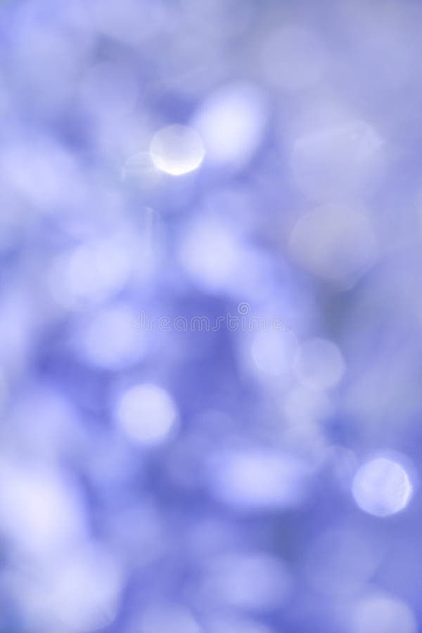 Blue bokeh