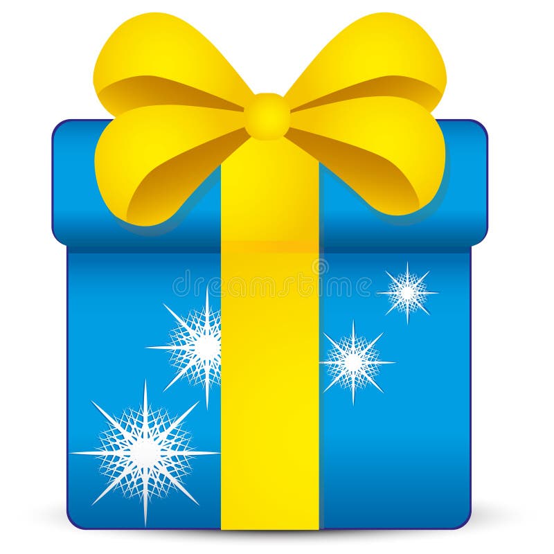 Blue box stock vector. Illustration of container, decoration 16436282