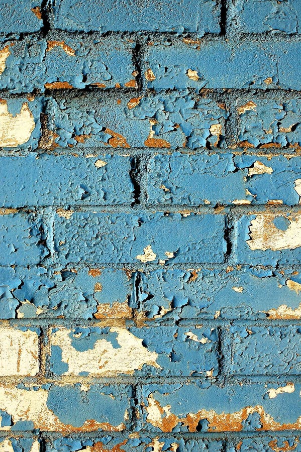 Blue Brick Wall