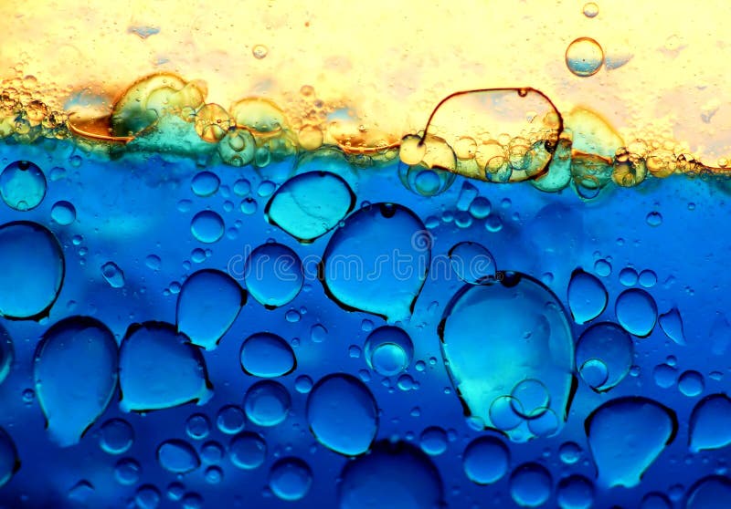 Blue bubbles