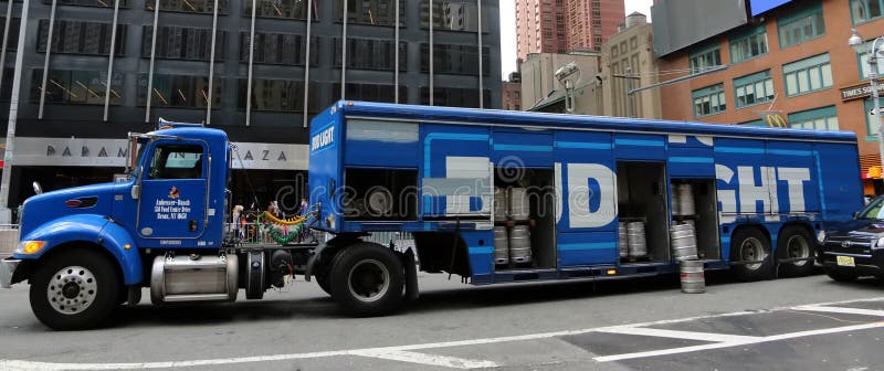 Bud Light Delivery Truck