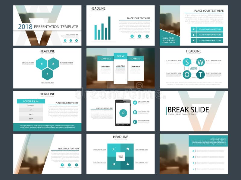 Blue Bundle infographic elements presentation template.