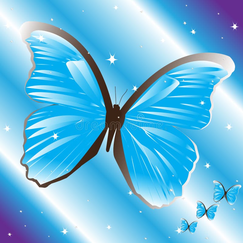 Blue Butterfly Vector Stock Illustrations – 52,275 Blue Butterfly Vector  Stock Illustrations, Vectors & Clipart - Dreamstime
