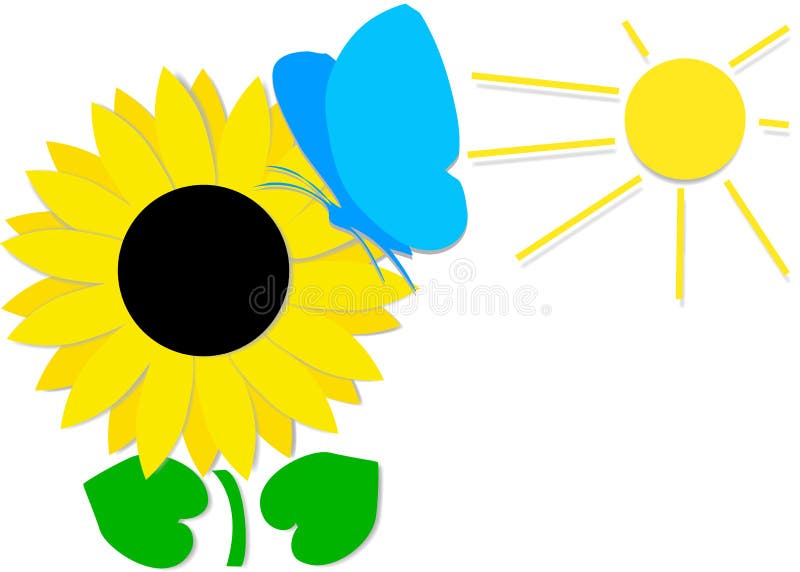 Download Sunflower Butterfly Stock Illustrations 1 315 Sunflower Butterfly Stock Illustrations Vectors Clipart Dreamstime
