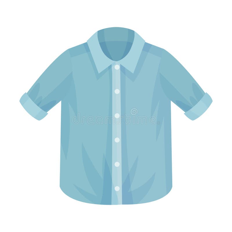 Buttoned Shirt Stock Illustrations – 223 Buttoned Shirt Stock ...