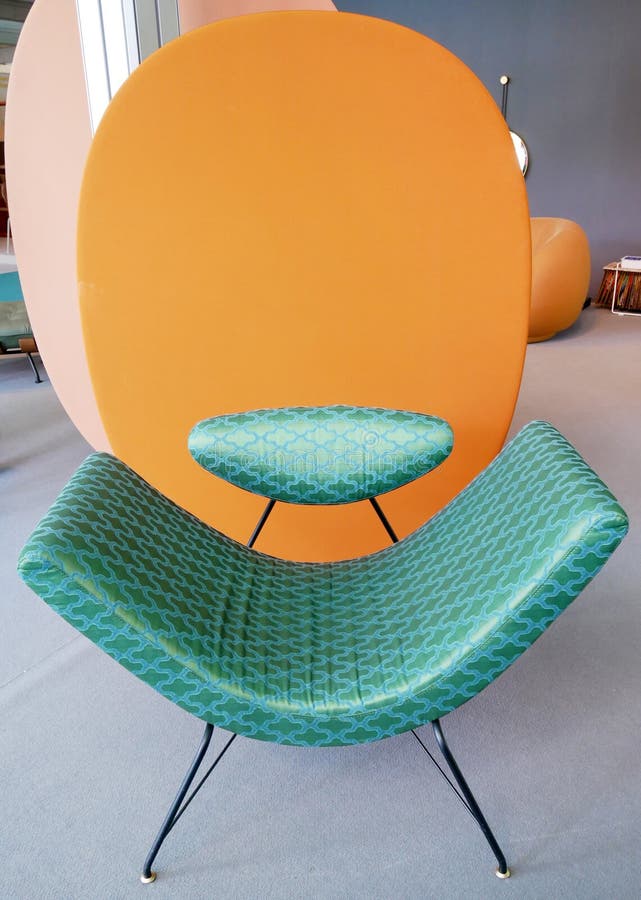 Blue Chair with Modern Design Stock Image Image of style, fair 177925245