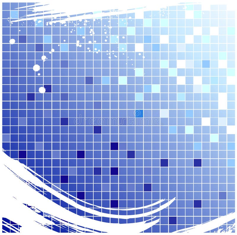 Blue checkered background stock vector. Illustration of color - 15113620
