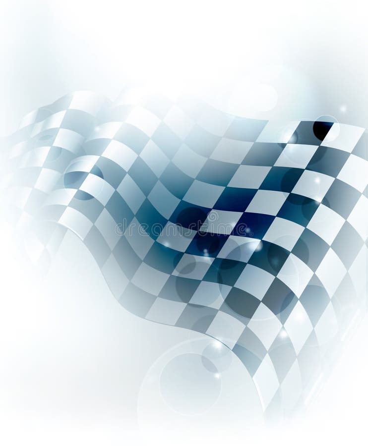 Blue Checkered Background stock vector. Illustration of check - 24328998