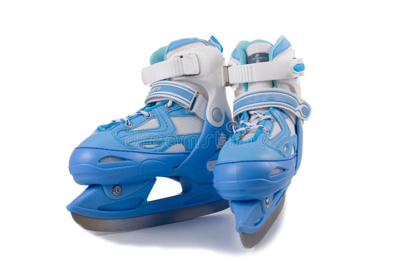 Blue children s skates