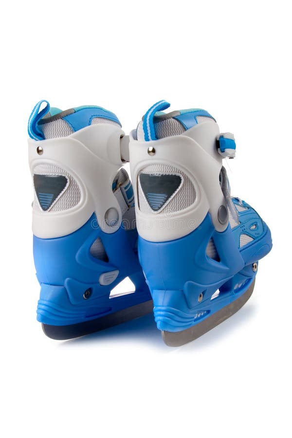 Blue children s skates