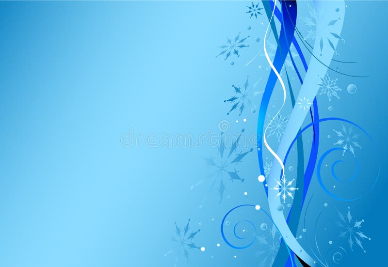 Blue Christmas background