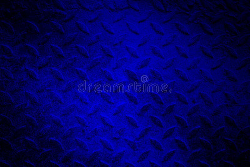 Blue chrome metal texture with scratch vector illustration