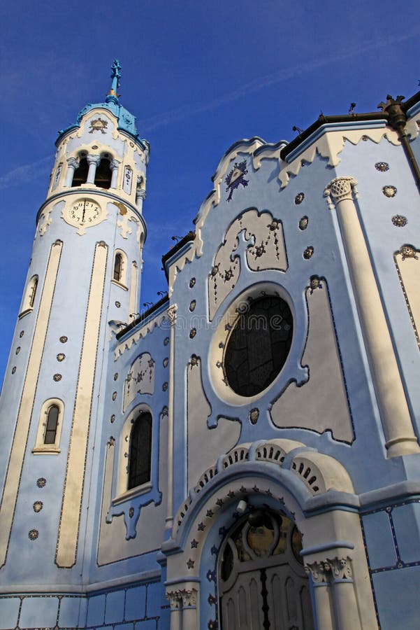 Blue church in Bratislava