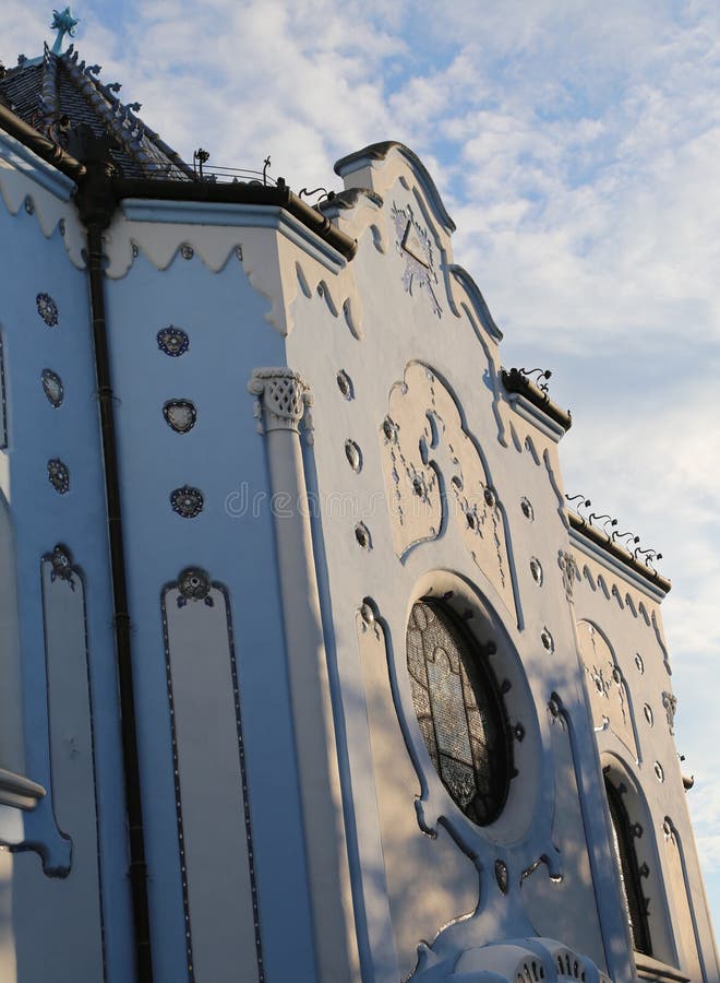 Blue Church in Bratislava in Slovakia Europe