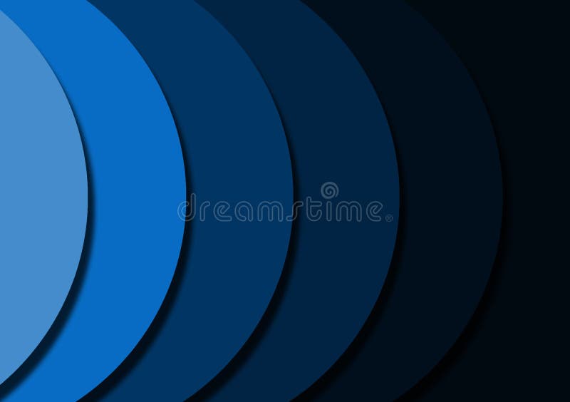 Blue circular gradient textured background wallpaper stock illustration